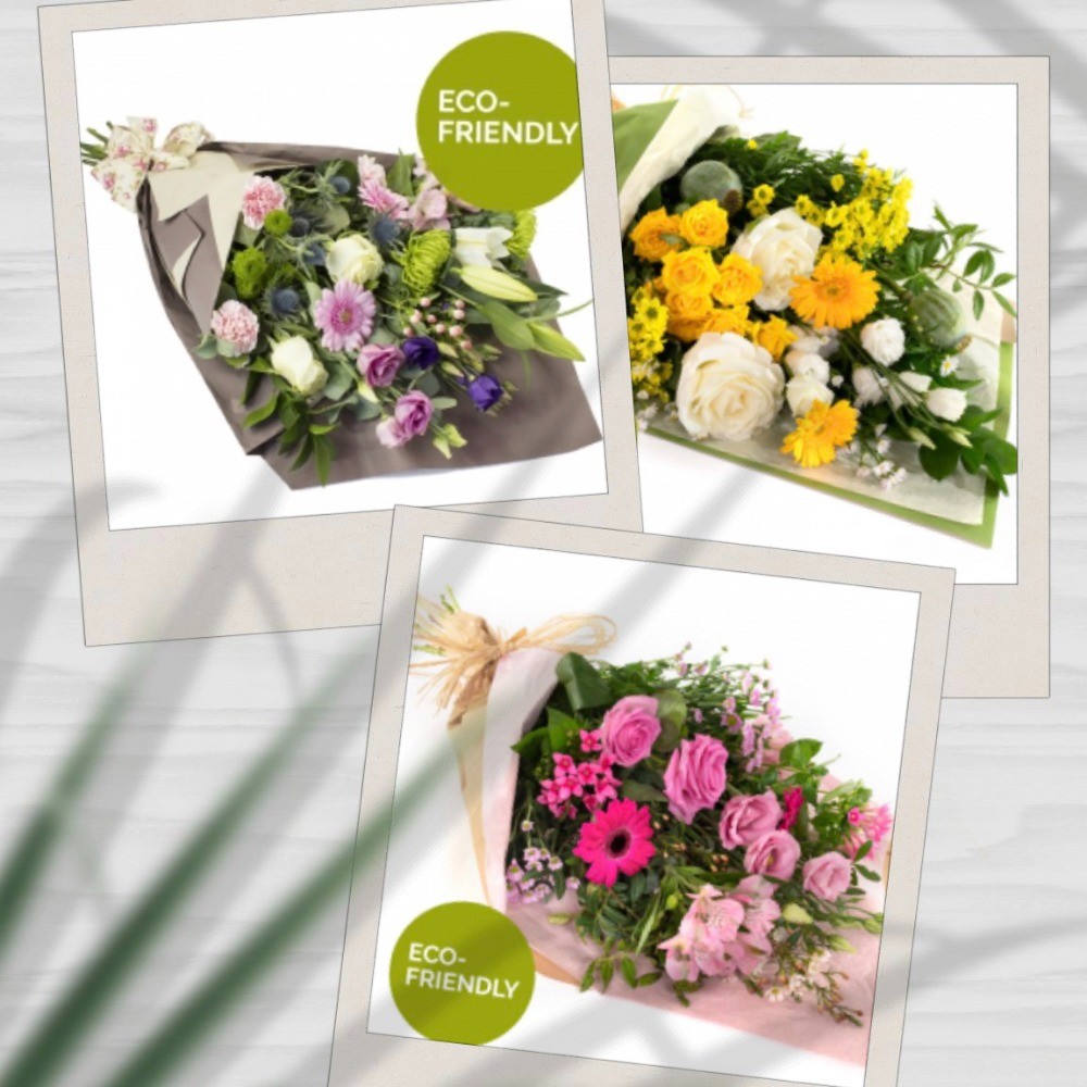 Florist Choice Mixed Flower Flat Bouquet